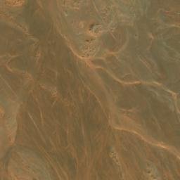 Satellite imagery of Gebel Nuggûr, EG