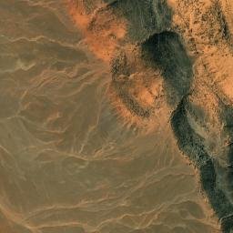 Satellite imagery of Gebel Nuggûr, EG