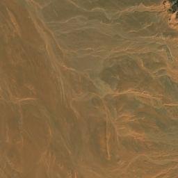 Satellite imagery of Gebel Nuggûr, EG