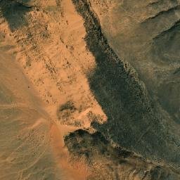 Satellite imagery of Gebel Nuggûr, EG