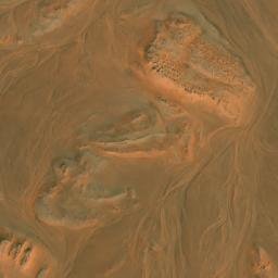 Satellite imagery of Gebel Nuggûr, EG