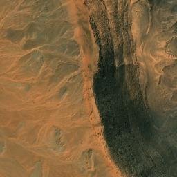 Satellite imagery of Gebel Nuggûr, EG