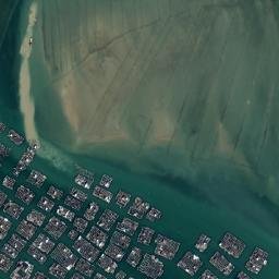 Satellite imagery of Flat Point, CN