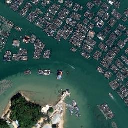 Satellite imagery of Flat Point, CN