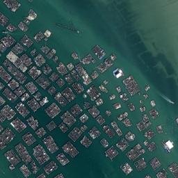 Satellite imagery of Flat Point, CN