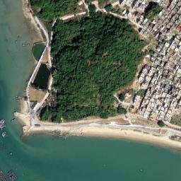 Satellite imagery of Flat Point, CN