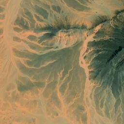 Satellite imagery of Qarn at Tays, EG