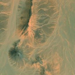 Satellite imagery of Qarn at Tays, EG