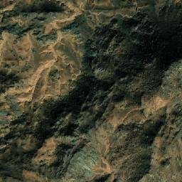 Satellite imagery of Mont Azerzerou, DZ
