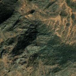 Satellite imagery of Mont Azerzerou, DZ