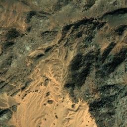 Satellite imagery of Mont Azerzerou, DZ
