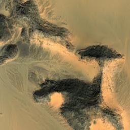 Satellite imagery of Jabal Ḩamdīyah, EG