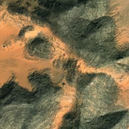 Satellite imagery of Jabal Ḩamdīyah, EG