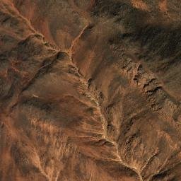 Satellite imagery of Mont Tanet, DZ