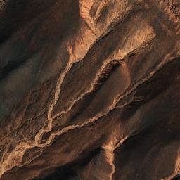 Satellite imagery of Mont Tanet, DZ