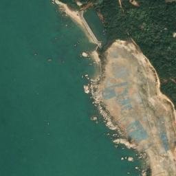 Satellite imagery of Peaked Rock, CN