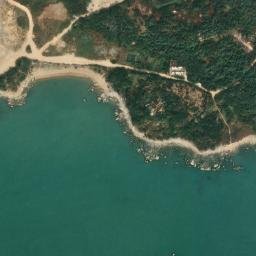 Satellite imagery of Peaked Rock, CN