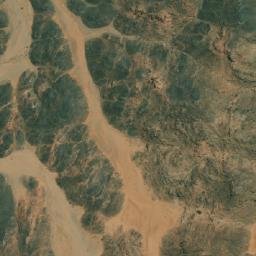 Satellite imagery of Jabal Tabātīb, EG