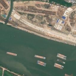 Satellite imagery of Wahu Gang, CN