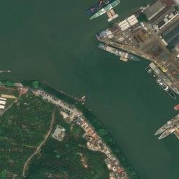 Satellite imagery of Jardine Point, CN