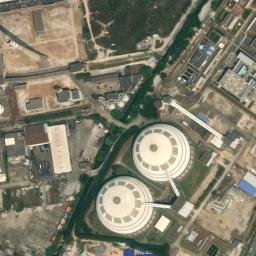 Satellite imagery of Jiangjun Gang, CN