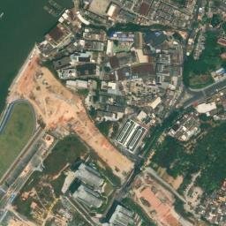 Satellite imagery of Junk Rock, CN