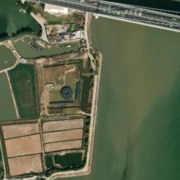 Satellite imagery of Pearl River Powerline Crossing, Tower West, CN