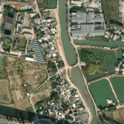 Satellite imagery of Pearl River Powerline Crossing, Tower East, CN