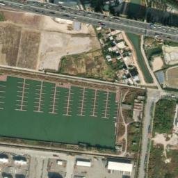 Satellite imagery of Pearl River Powerline Crossing, Tower East, CN