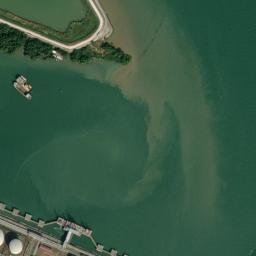 Satellite imagery of Gifu Rock, CN