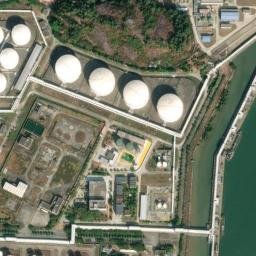 Satellite imagery of Gifu Rock, CN