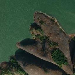 Satellite imagery of Bate Rock, CN