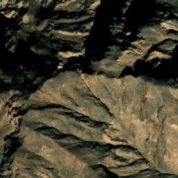 Satellite imagery of Jabal Kurbiyāy, EG