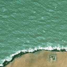 Satellite imagery of Cabo Barbas, EH