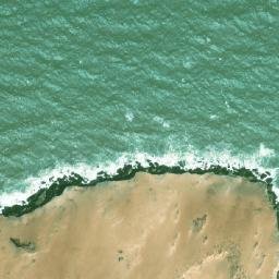 Satellite imagery of Cabo Barbas, EH