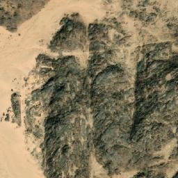 Satellite imagery of Gebel Ungât, EG
