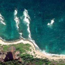 Satellite imagery of TIP — NGS TU1487 — Honolulu County, US, US
