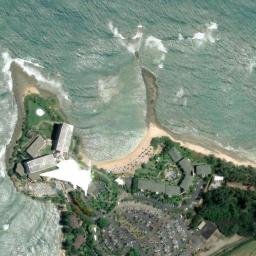 Satellite imagery of Kuilima Point, US