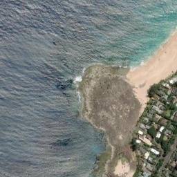 Satellite imagery of Kulalua, US