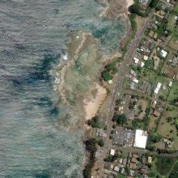 Satellite imagery of Kulalua, US