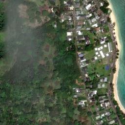Satellite imagery of Kūloa Point, US