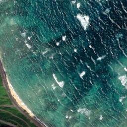 Satellite imagery of Ka‘ō‘io Point, US