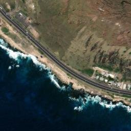 Satellite imagery of Mā‘ili Point, US