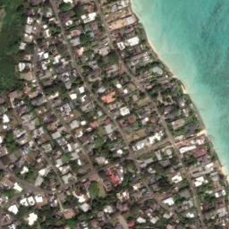 Satellite imagery of Ka‘iwa Ridge, US