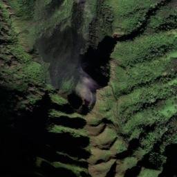 Satellite imagery of Nu‘uanu Pali, US