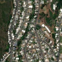 Satellite imagery of Hawailloa Ridge, US