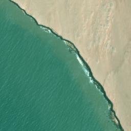 Satellite imagery of Cabo Blanco, MR