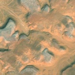 Satellite imagery of Khashm ash Shidād, SA