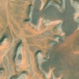 Satellite imagery of Khashm ash Shidād, SA