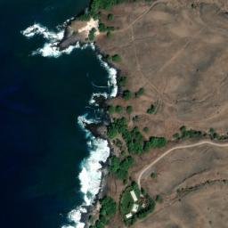 Satellite imagery of KEAWANUI RESET=101 — NGS TU2735 — Hawaiʻi County, US, US